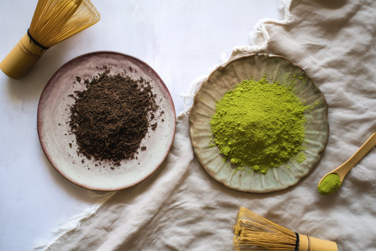 抹茶とほうじ茶、並び立つ京の香り──選ばれ続ける理由。