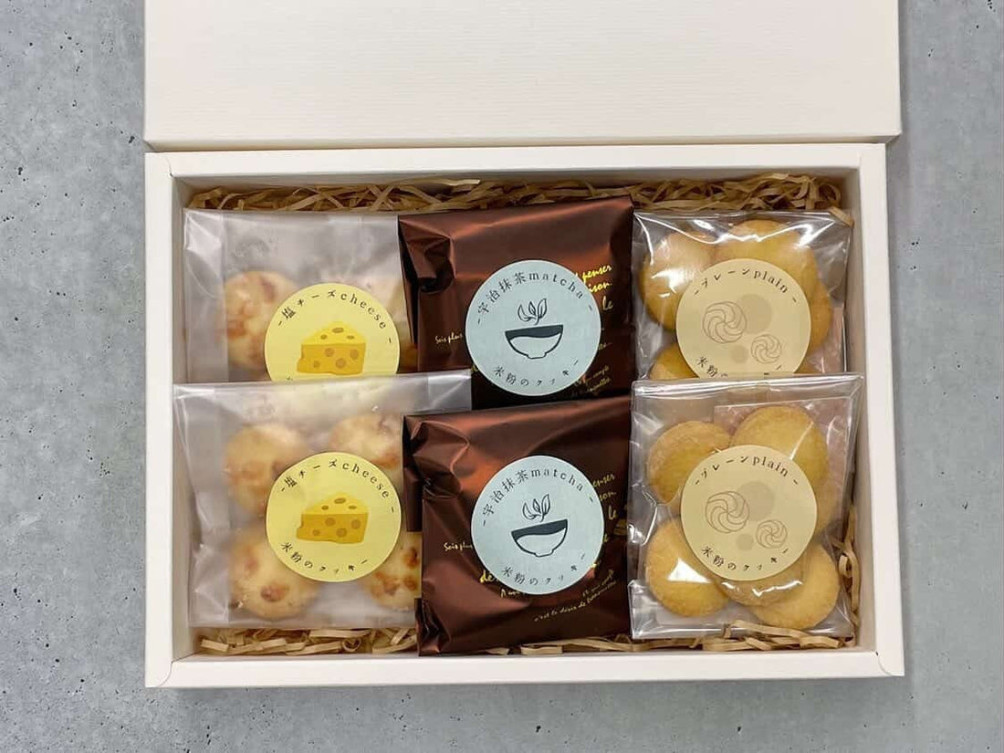 一粒でちょうどいい。京峰石の米粉クッキー